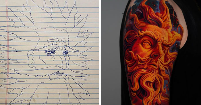 Wait, They Actually Nailed These Tattoos Way Beyond What They Asked For!