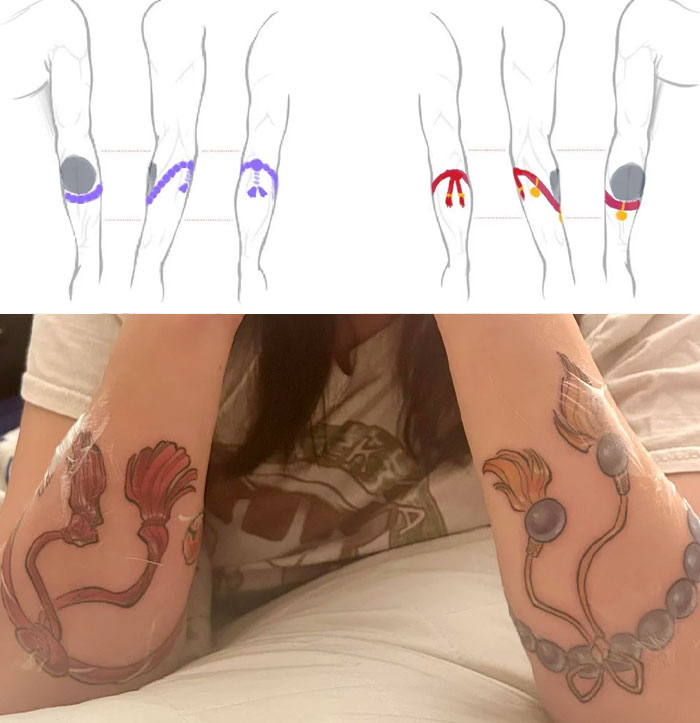 What I Asked For vs. Tattoo That Made Me Smile All Day