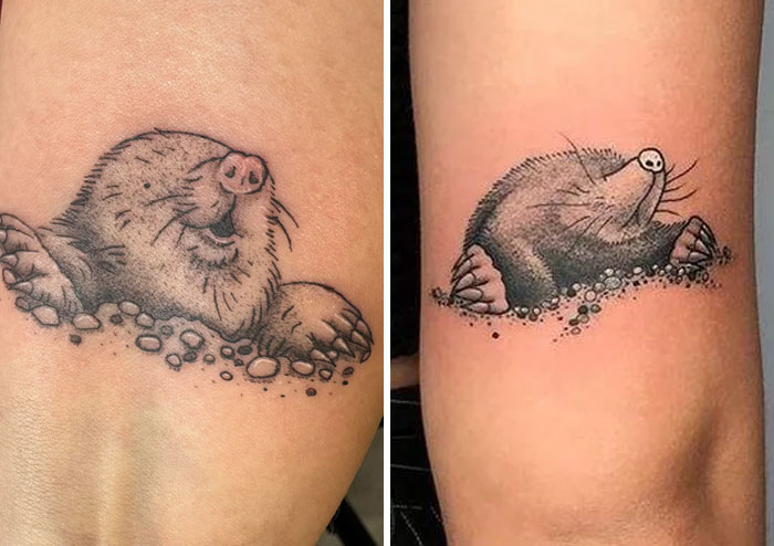 First Pic vs. Tattoo Pic - Can You Spot The Difference?