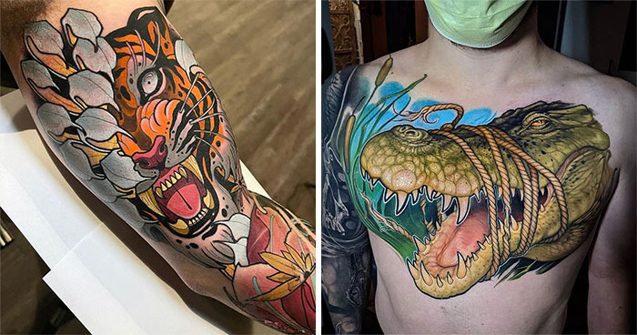 36 Neo-Traditional Tattoos That Will Make You Say ‘Whoa, I Want That!’