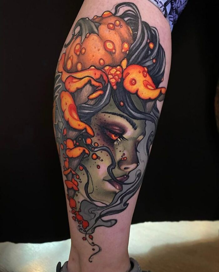 36 Neo-Traditional Tattoos That Will Make You Say 'Whoa, I Want That!'