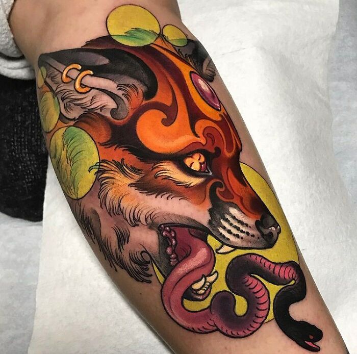 36 Neo-Traditional Tattoos That Will Make You Say 'Whoa, I Want That!'