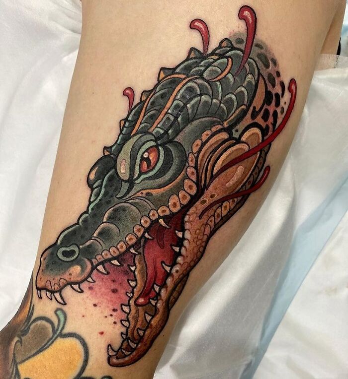 36 Neo-Traditional Tattoos That Will Make You Say 'Whoa, I Want That!'