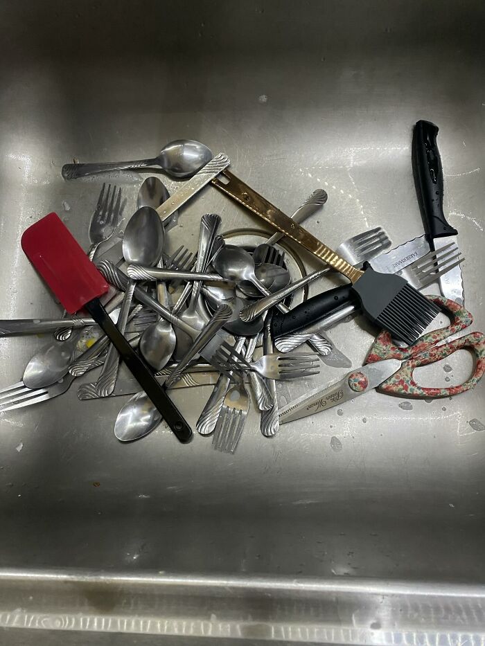 He’s Afraid of Utensils—Imagine That!