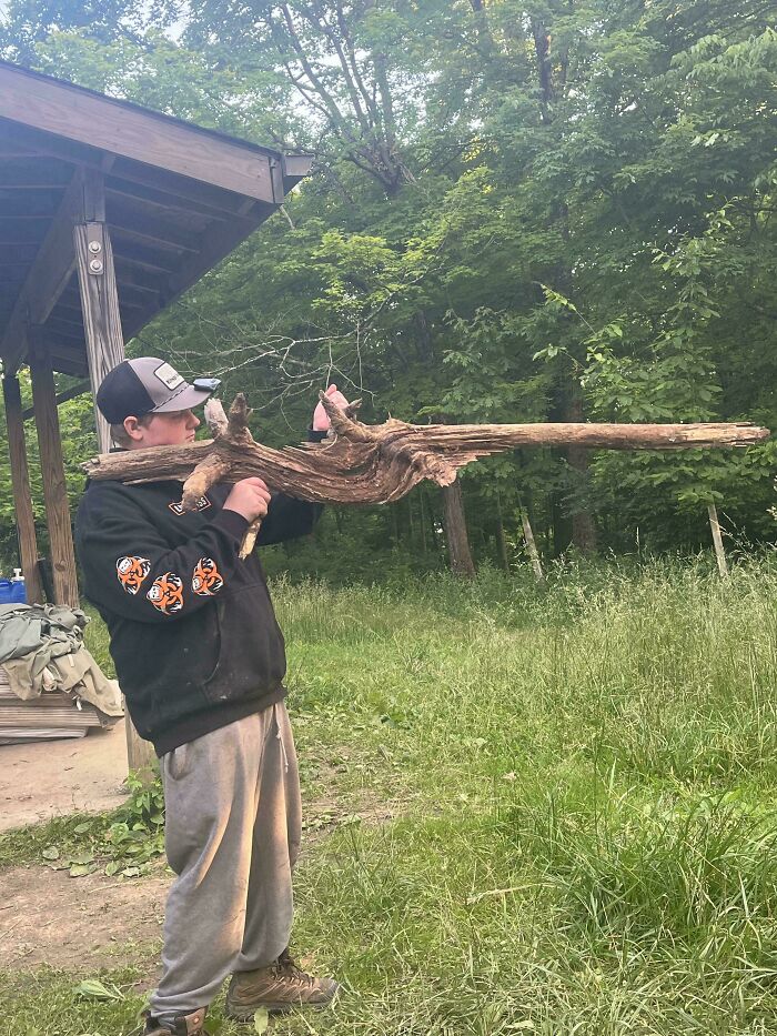 Cool Stick Found On Scout Camp