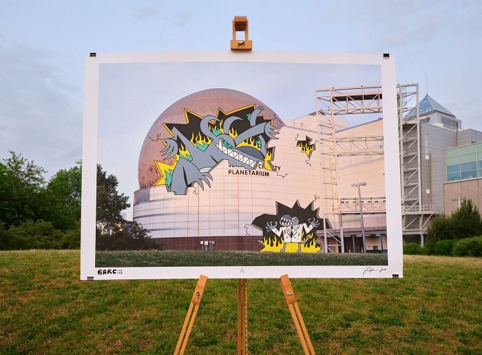 Street Art Magic: How Artists Turn Impossible Spots Into Giant Canvases (17 Pics)