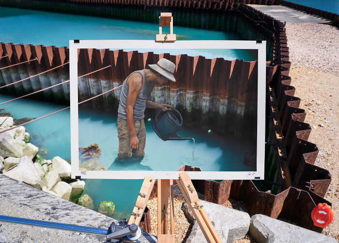 Street Art Magic: How Artists Turn Impossible Spots Into Giant Canvases (17 Pics)