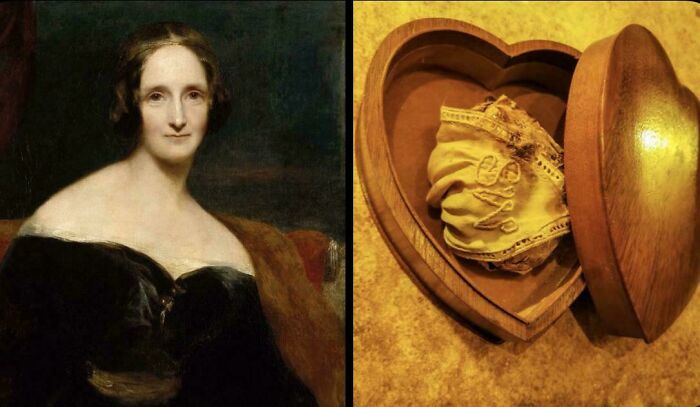 Mary Shelley Carried Her Husband’s Calcified Heart Around For 30 Years!
