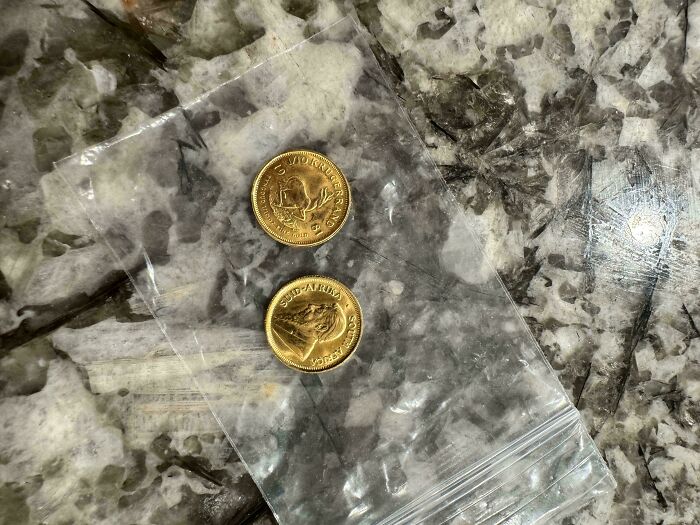 Someone Broke Into My Car And Just Left Two Gold Coins?