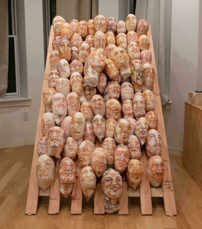 I Make Stuffed Heads Of Everyone Who Enters My Life. Why?