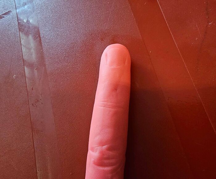 Look What I Made Out Of Play-Doh: A Finger!