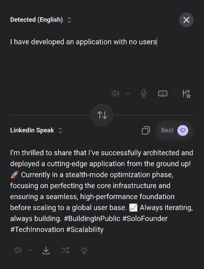 Wait, Someone Made a LinkedIn Translator and It's Absolutely Hilarious
