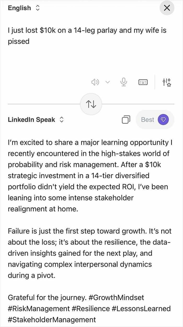 Wait, Someone Made a LinkedIn Translator and It's Absolutely Hilarious