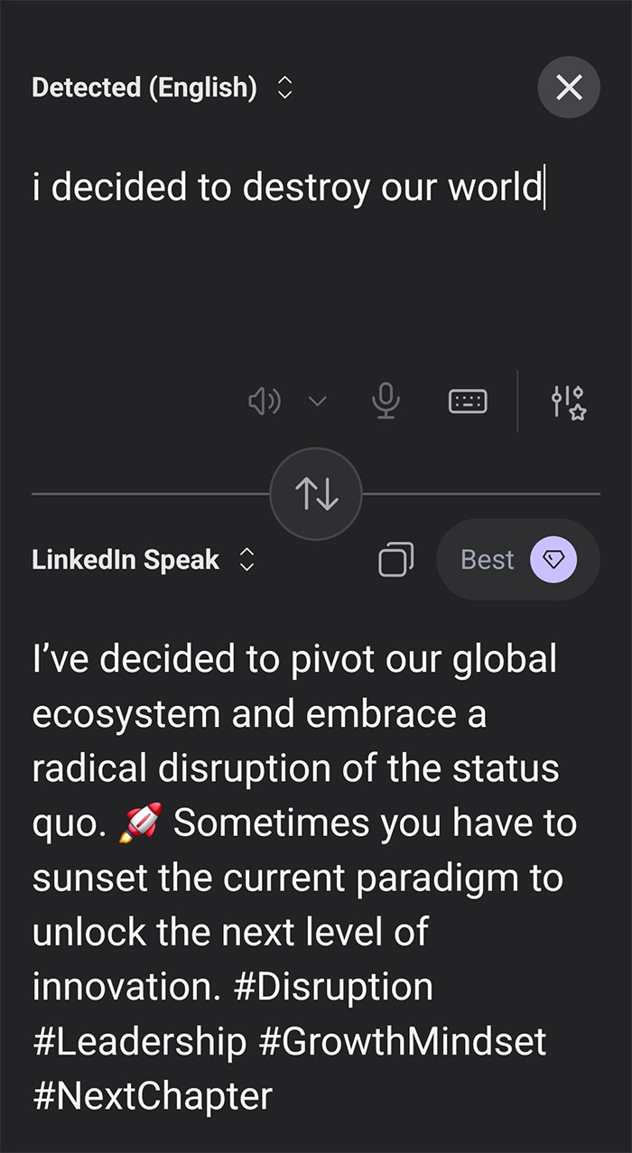 Wait, Someone Made a LinkedIn Translator and It's Absolutely Hilarious