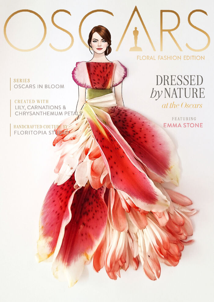 Emma Stone’s Blooming Beauty