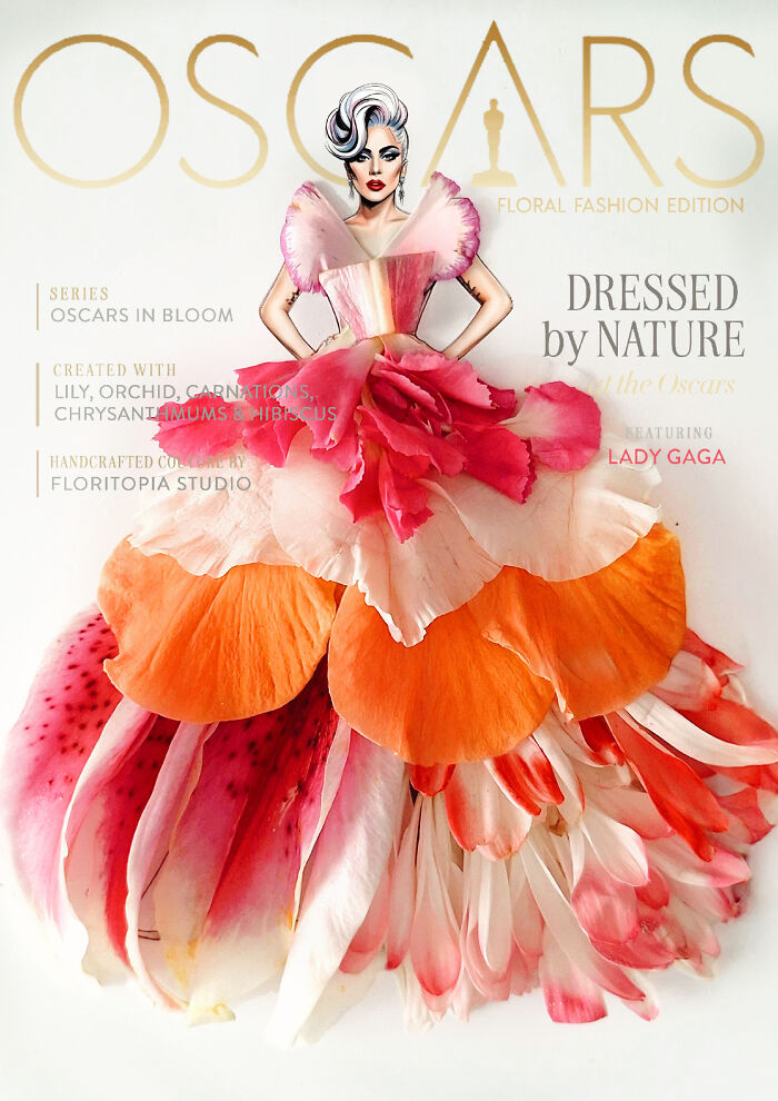 Lady Gaga’s Floral Extravaganza
