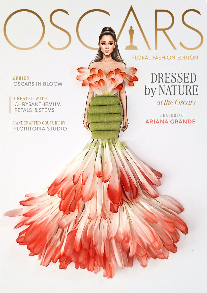 Adriana Grande’s Floral Glam Slam