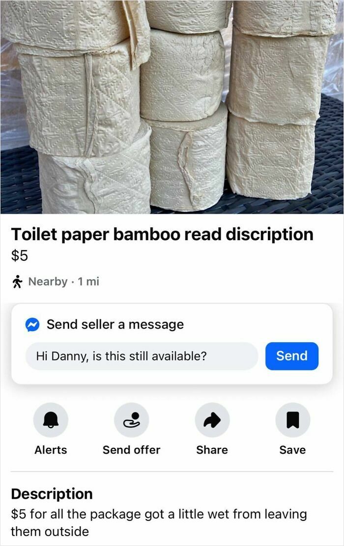 Wait, People Actually Post This Stuff on Facebook Marketplace?!