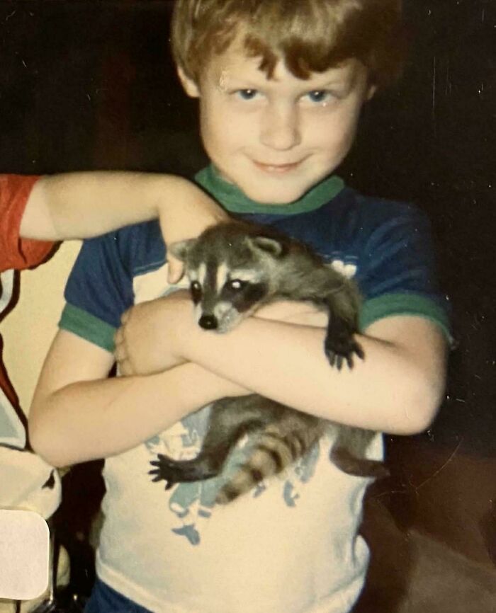 I Wasn't The Coolest Kid, But I Totally Had A Pet Raccoon In 1986