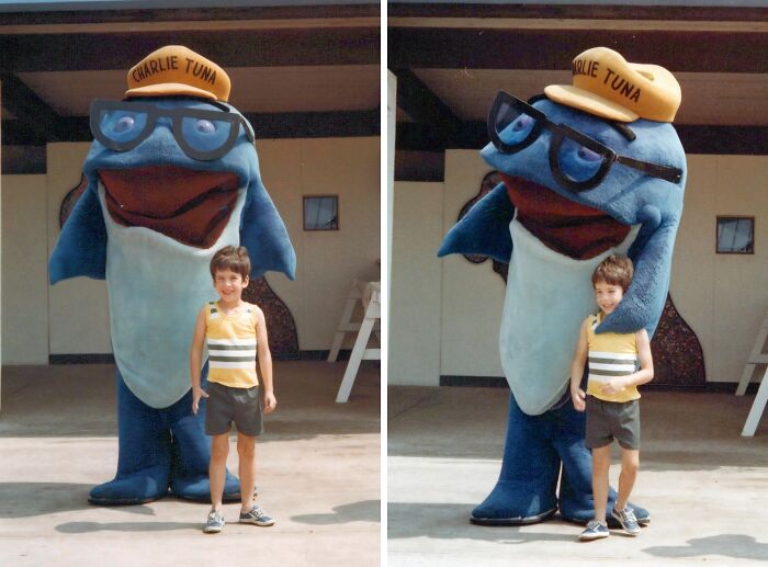 Me With Charlie Tuna, 1979 Or 1980 - Watch Out, Big Fish!
