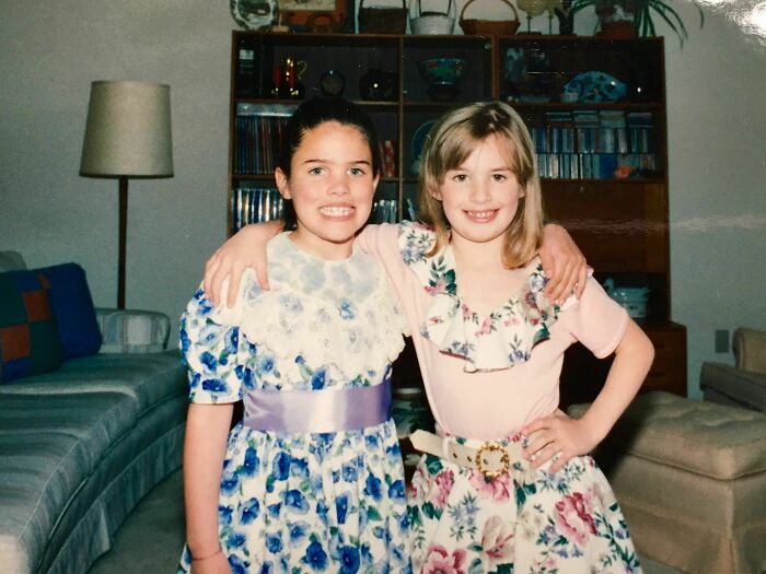 Besties Wearing Our Coolest Dresses, 1993-1994