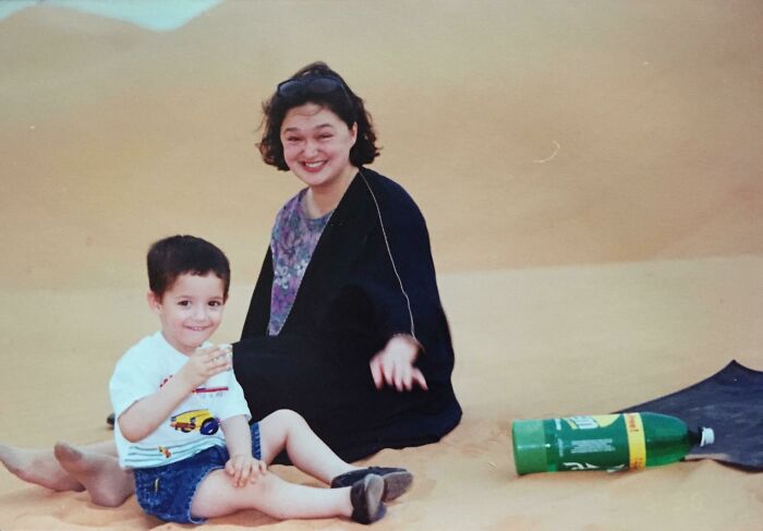 Desert Picnic With Mom In Riyadh, 1989 – Fun Times