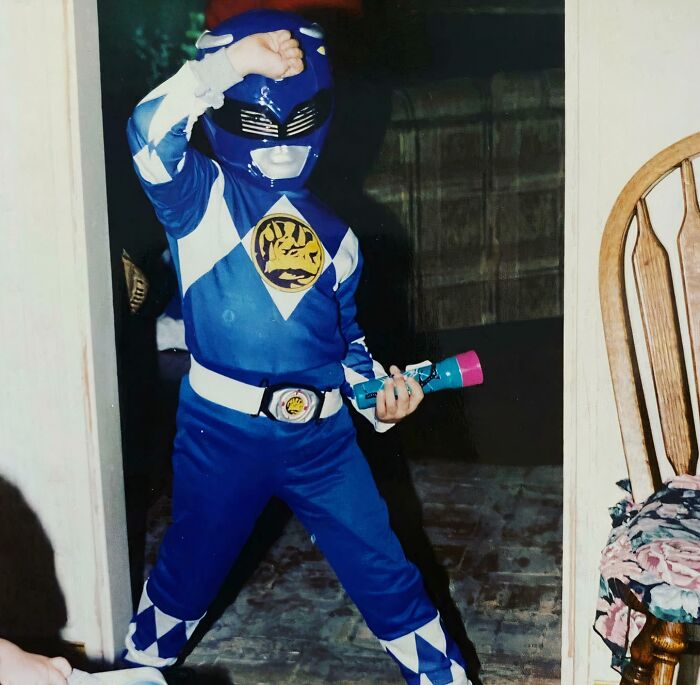 Me, Halloween 1994 – Power Rangers Style