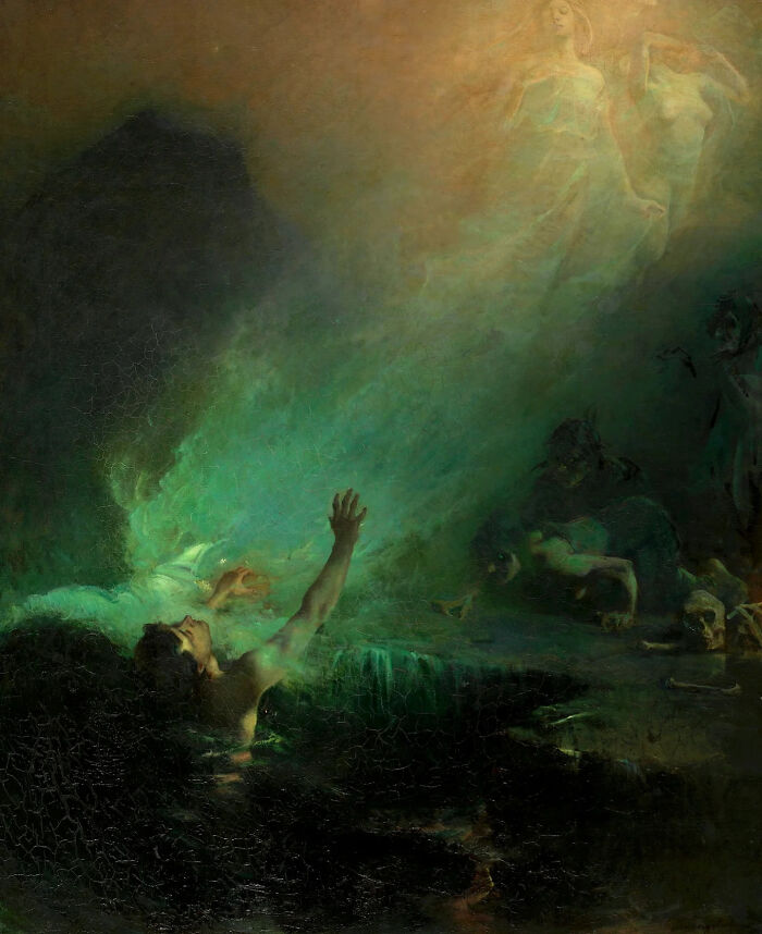The Sirens’ Spell, Circa 1892 By John Longstaff