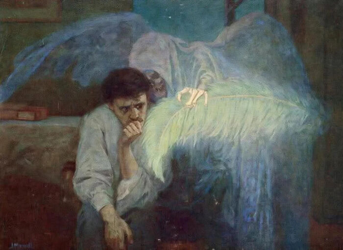 Palm Of Peace, Circa 1910 By Josef Mandl