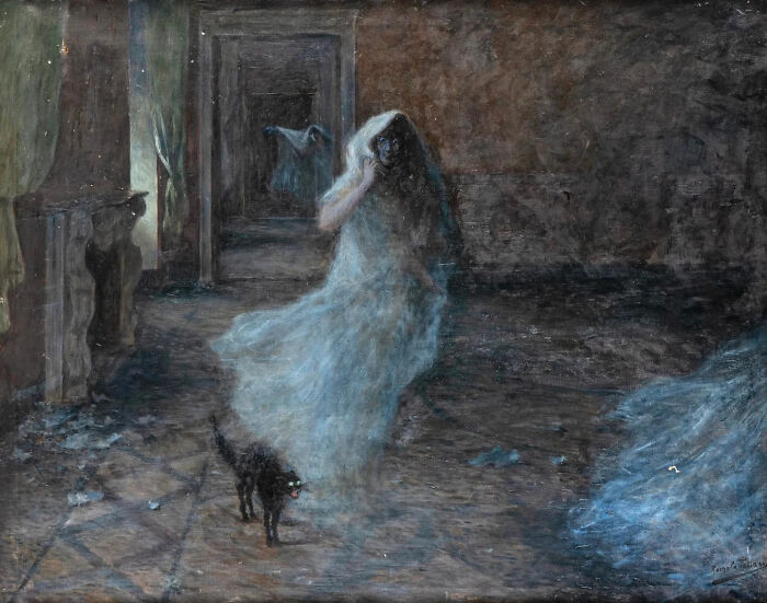 Ghost Palace, Circa Early 1900s By Romolo Tessari