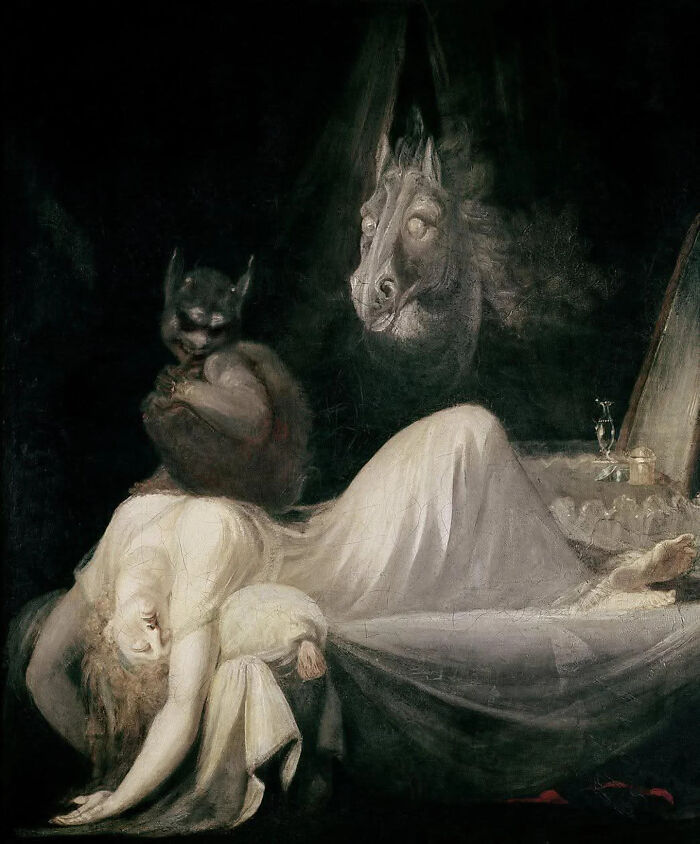 The Nightmare, Circa 1781 By Johann Heinrich Füssli