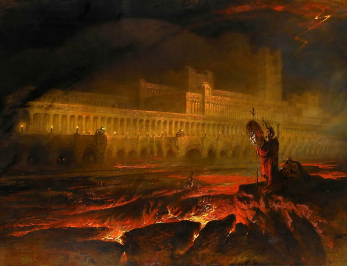 Pandemonium: Hell’s Big Boss, Circa 1841 By John Martin