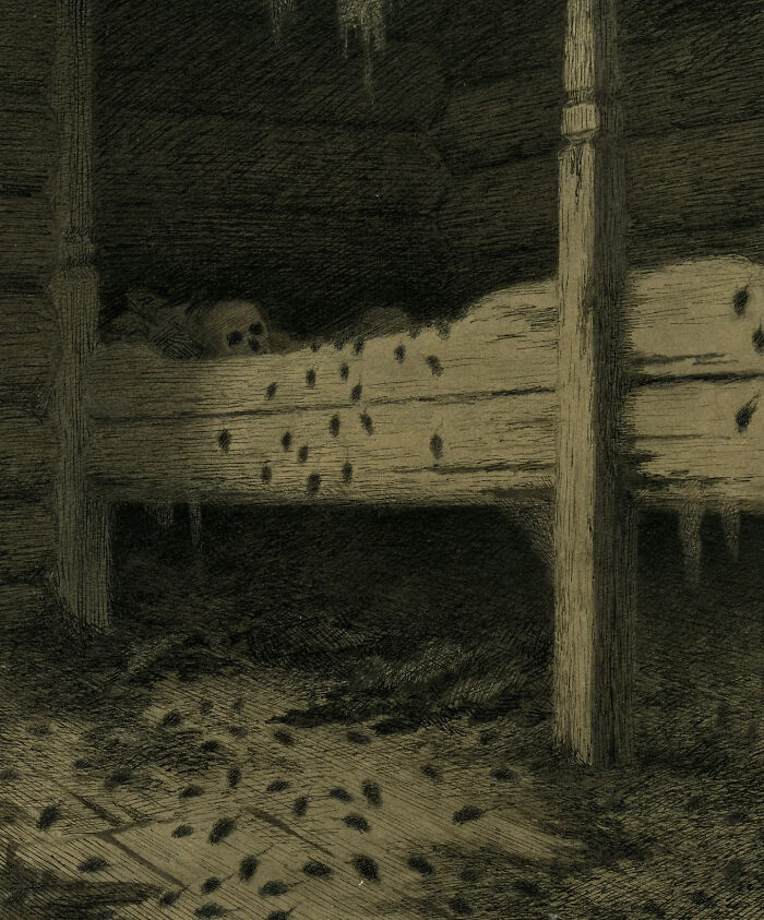 Mouse Town: Grim Room, By Theodor Kittelsen (1857–1914)
