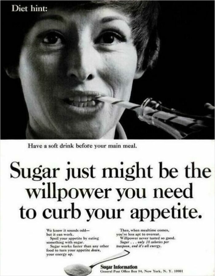 Sugar? To Help Your Diet? What Year Is This Again?