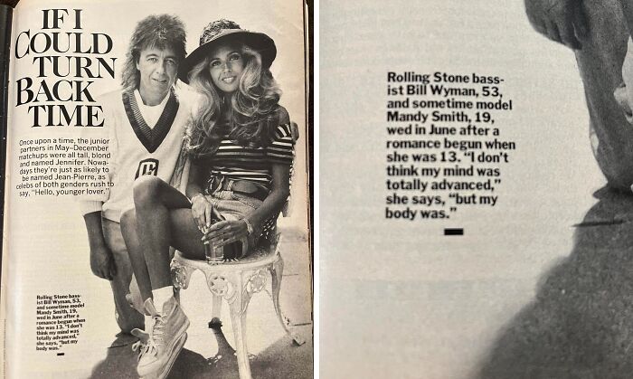 They Started Their “Romance” When She Was 13 (People Mag, 1990)