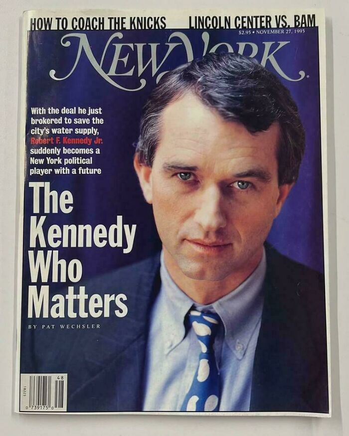 1995 NY Magazine: RFK Jr — The Kennedy Who Matters? Uh… Not So Much