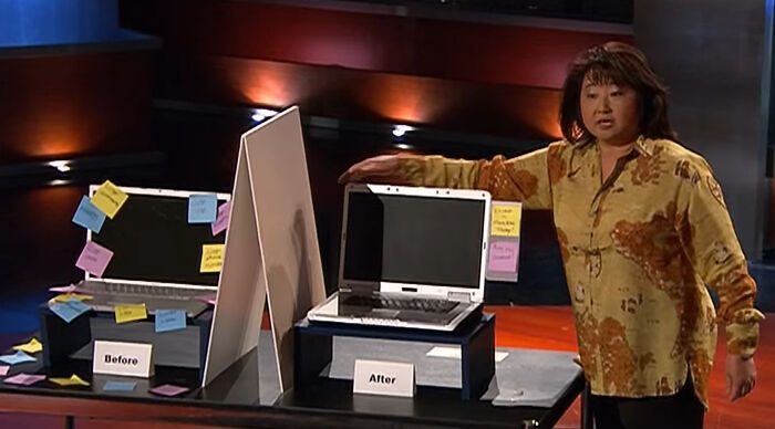 Sticky Note Holder: Laptop Arm That Clings to Your Paper Clutter