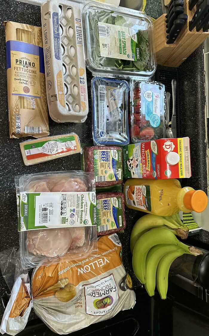 Going Fancy: $61 At Aldi With All Top-Quality Stuff