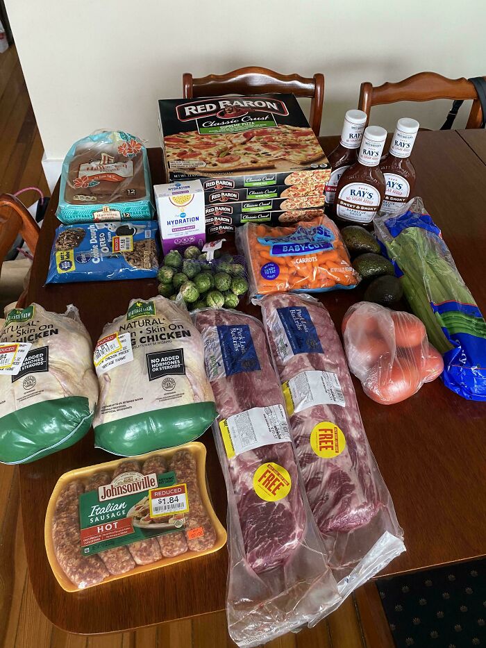 $55.33 Grocery Grab In The Midwest USA