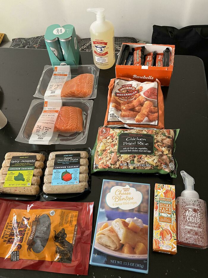 $97.03 From Trader Joe’s—Bags Not Shown!