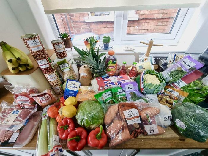 £35 Tesco Trip In The United Kingdom