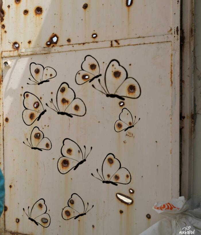 These Bullet Hole Makeovers Are Street Art Magic You Didn’t See Coming