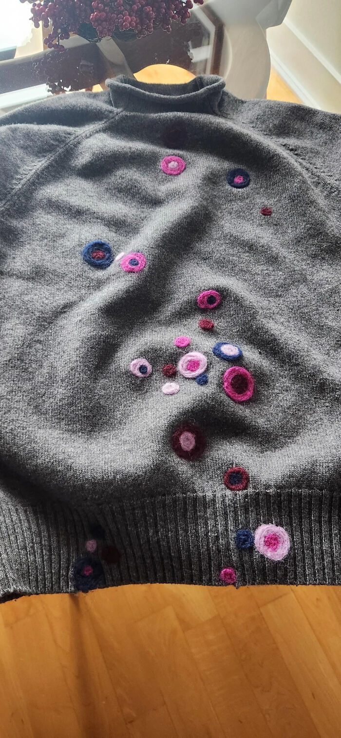 First Try at Felting and It’s Kinda Awesome