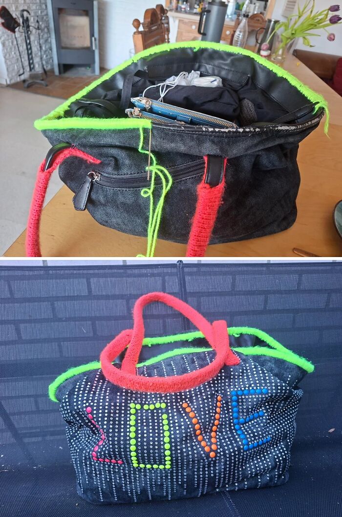 Fixed a Flaky Faux Leather Handbag, Level: Expert