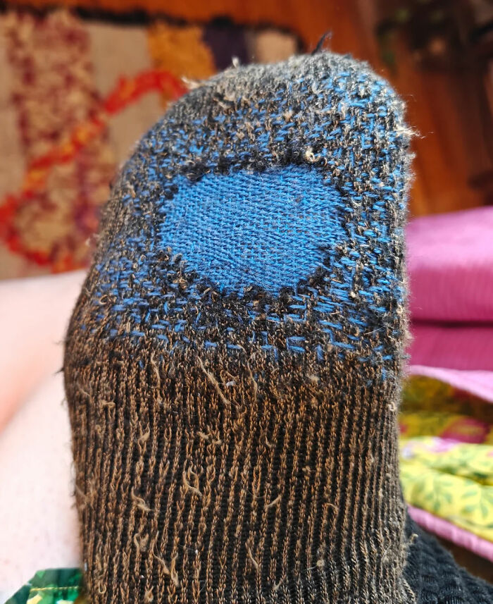 My Most Ambitious Sock Fix Ever
