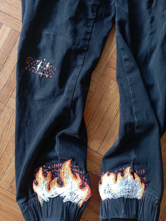 My Favorite Cargo Pants Got a Fresh Batch of Mends