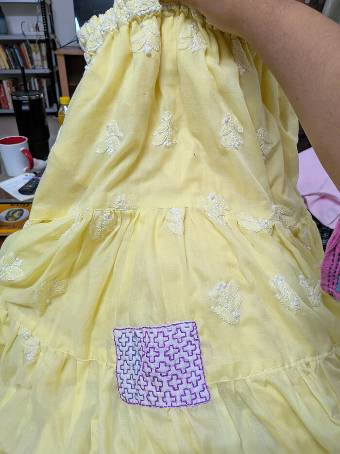 Patch and Relax: The Skirt Got a New Lease on Life