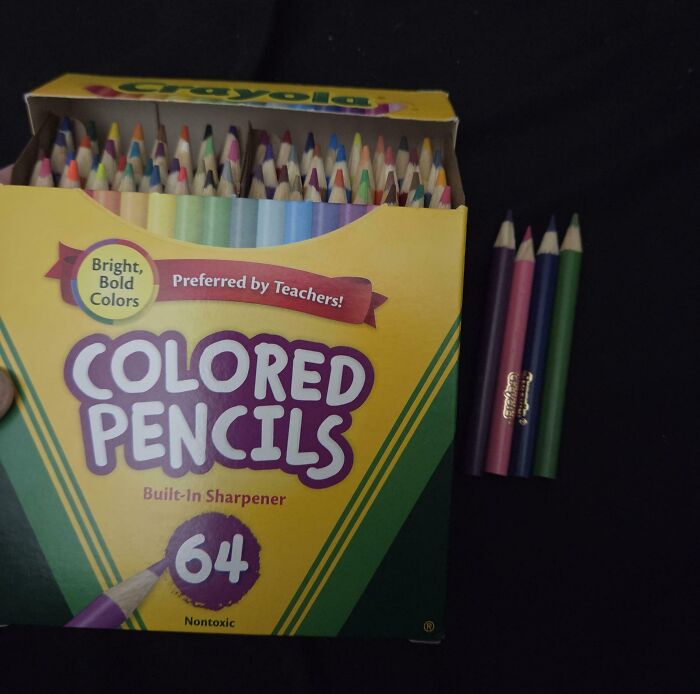 Colorful Pencils? Nope, Tiny Surprise Instead