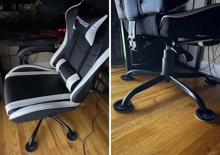 Bought a PC Chair Missing Wheels and an Armrest