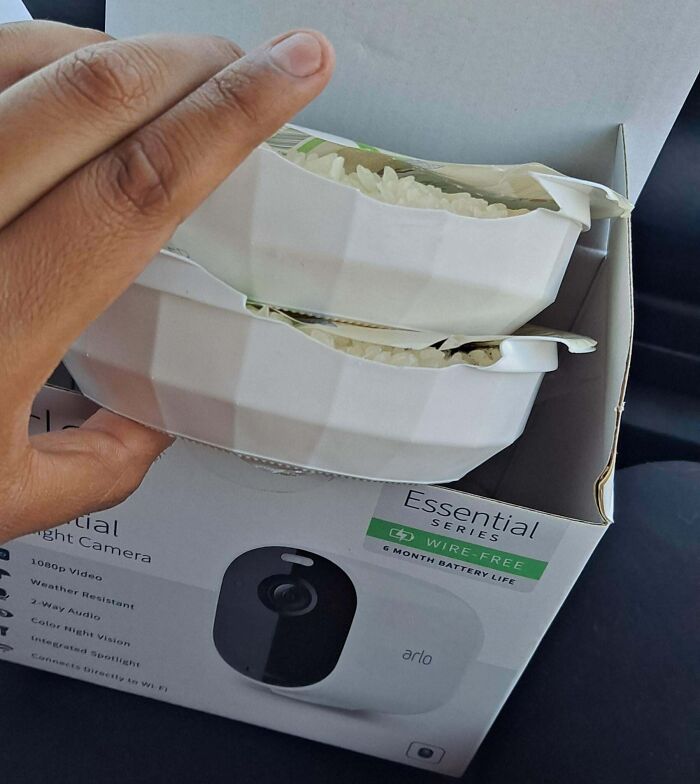 Bought a Security Camera at Target, Got a Bag of Rice